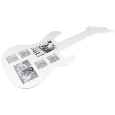 Fotorámik červená gitara na stenu