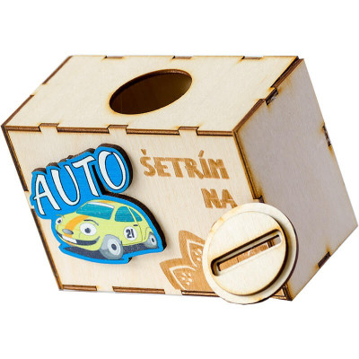 Pokladnička Šetrím na auto