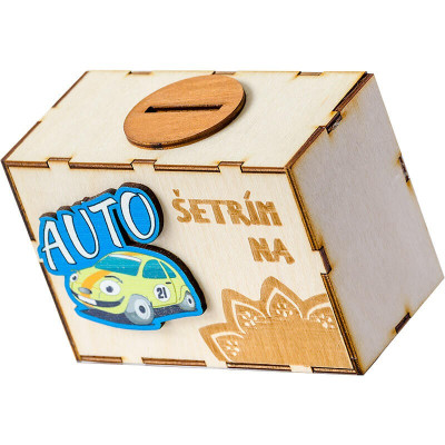 Pokladnička Šetrím na auto