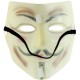 Detail na masku Vendetta zo zadnej strany s gumičkou