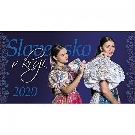 Stolový kalendár Slovensko v kroji 2020