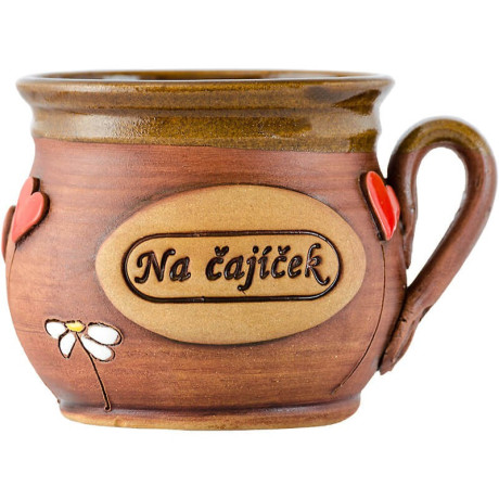 Veľký hrnček na čaj 0,4 l