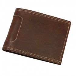 Pánska peňaženka pravá koža - hnedá width=