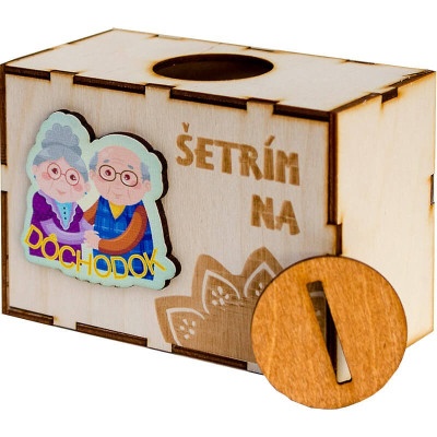 Pokladnička Šetrím na dôchodok