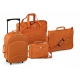 Oranžová cestovná batožina