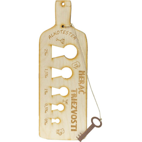 Domáci merač triezvosti - alkohol tester