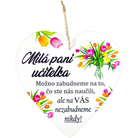 Darček pre učiteľku na rozlúčku