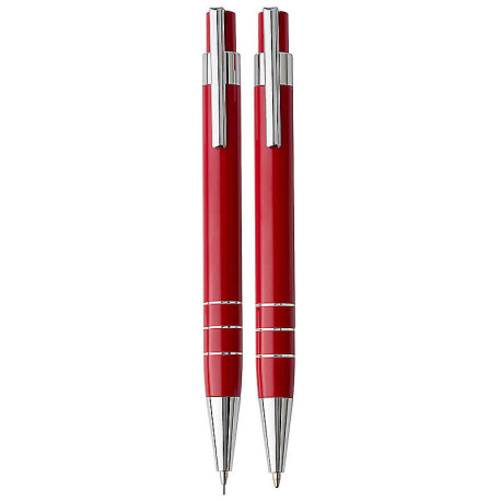 Červená darčeková sada pero s mikroceruzkou