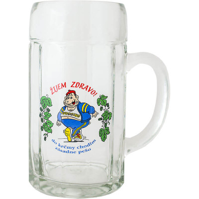 Pivný krígeľ – Žijem zdravo