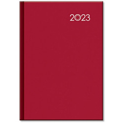 Falcon denný diár 2023 - červený width=