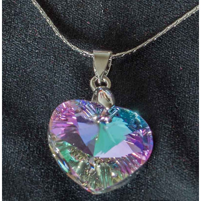 Swarovski náhrdelník srdce