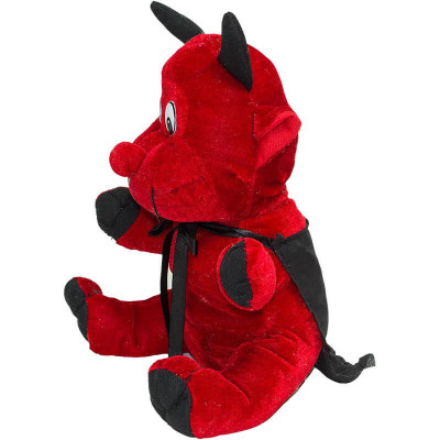 Usmiaty plyšový čertík