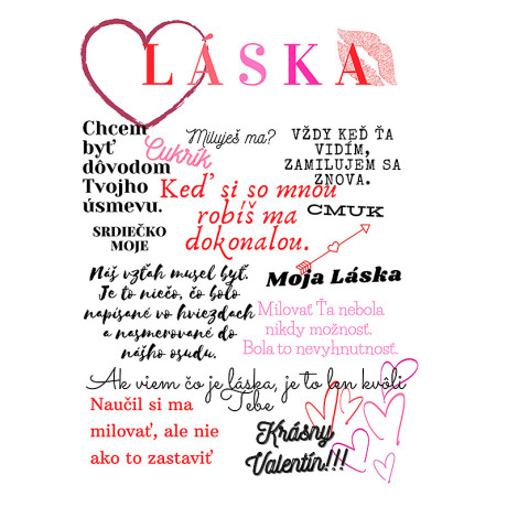 Vyznanie lásky mužovi na Valentína