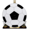 Futbalová lopta ako stojan s fľašou a 6 pohármi - darček pre fanúšikov
