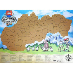 Stieracia mapa Slovenska - objavujte krásy krajiny! width=