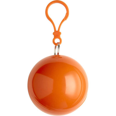 Pršiplášť v guličke - oranžová farba