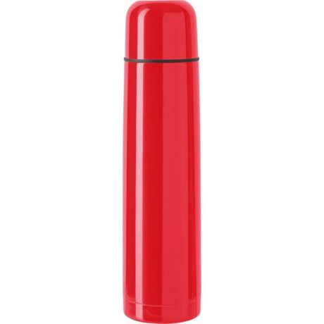 Červená turistická termoska -  objem 1 liter