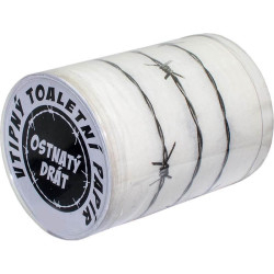 Ostnatý drôt toaletný papier pre odvážnych