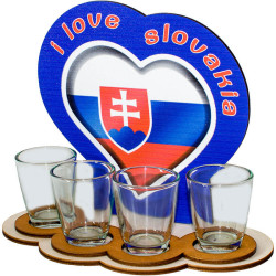 I love slovakia - darček pre fanúšikov, cudzincov width=