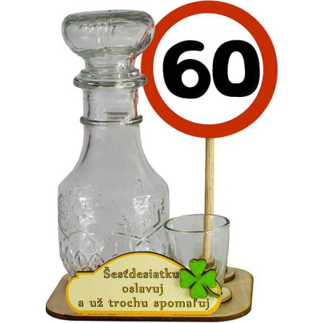 Darček k 60 pre muža