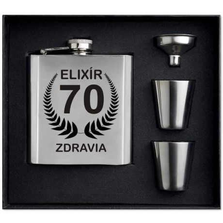 Vtipný darček na 70 narodeniny – Elixír zdravia