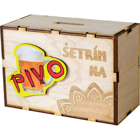 Šetrím na pivo - pokladnička pre pivkárov