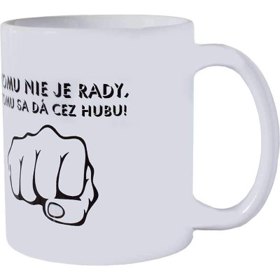 Vtipný hrnček pre neposlušných – komu nie je rady...
