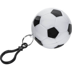 Pončo v tvare futbalovej lopty ako prívesok