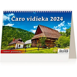 Stolový kalendár Čaro vidieka 2024 + ľudové pranostiky