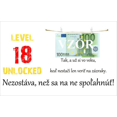 Originálny darček k 18 narodeninám – ako darovať peniaze originálne?