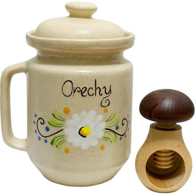 Dóza na orechy s luskáčikom