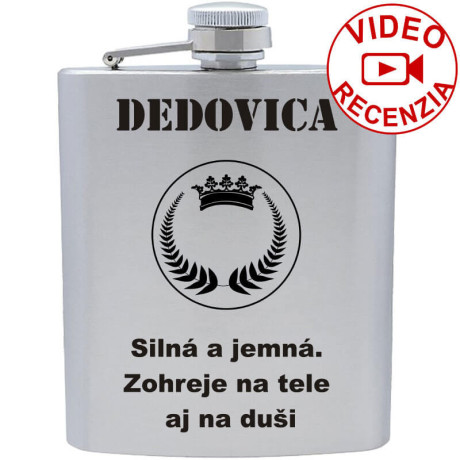 Darček pre starého otca – ploskačka dedovica. Zohreje na tele i na duši