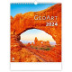 Nástenný kalendár Geo Art 2024