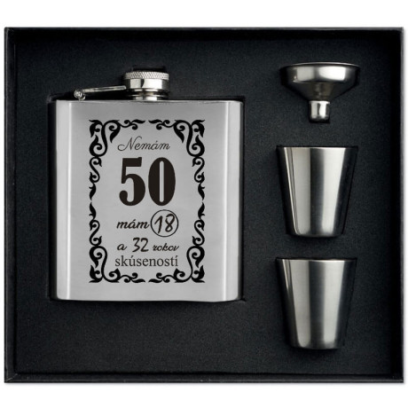 Nemám 50 – mám 18 a 32 rokov skúseností – darček na 50 narodeniny