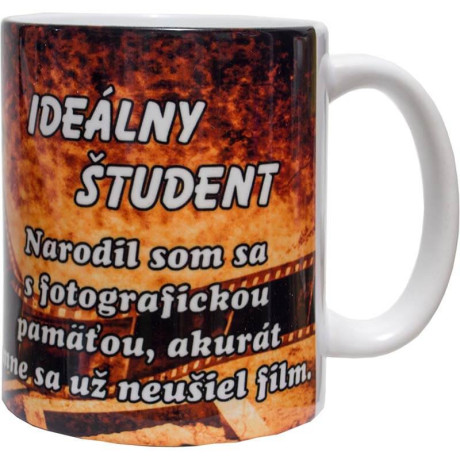 Vtipný hrnček pre žiaka – študenta