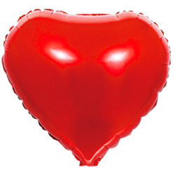 Červený fóliový balón 60 cm