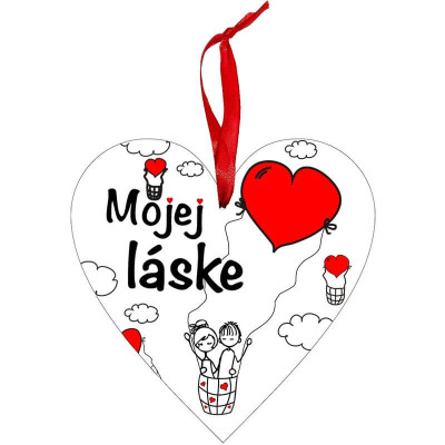 Srdiečko Mojej láske pre zaľúbených