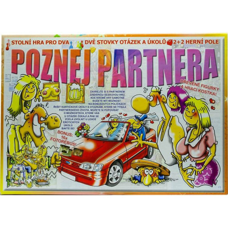 Poznaj partnera – spoločenská hra pre dvoch hráčov