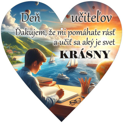 Darček na deň učiteľov – poďakovanie
