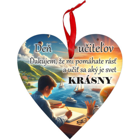 Darček na deň učiteľov – poďakovanie