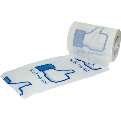 Vtipný toaletný papier Srát na to!