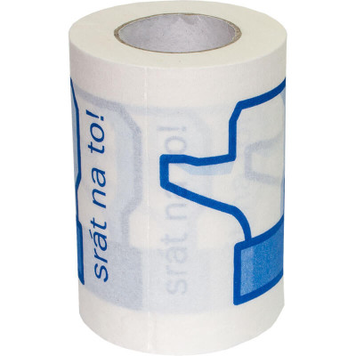 Vtipný toaletný papier Srát na to!