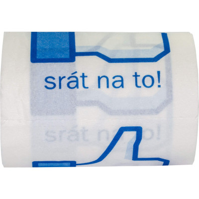 Vtipný toaletný papier Srát na to!