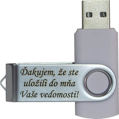USB kľúč pre učiteľov – ďakujem, že ste do mňa uložili Vaše vedomosti