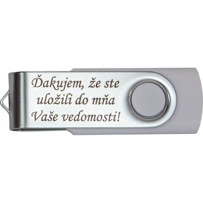 USB kľúč pre učiteľov – ďakujem, že ste do mňa uložili Vaše vedomosti