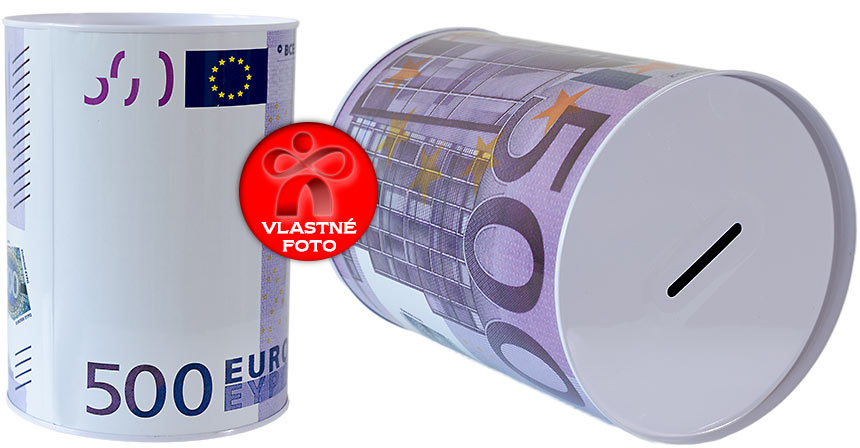 Detail na pokladničku 500 EUR