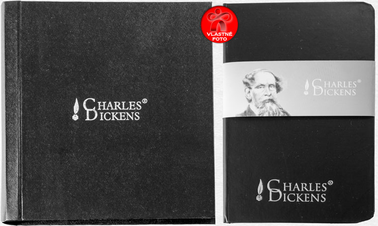 Darčeková kazeta Charles Dickens s diárom