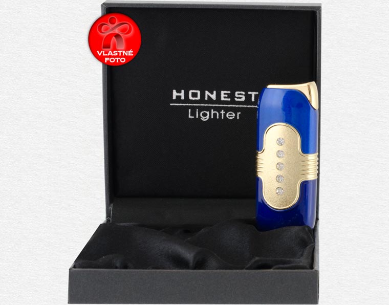 Modrý tryskový zapaľovač pre ženy Modrý tryskový zapaľovač pre ženy